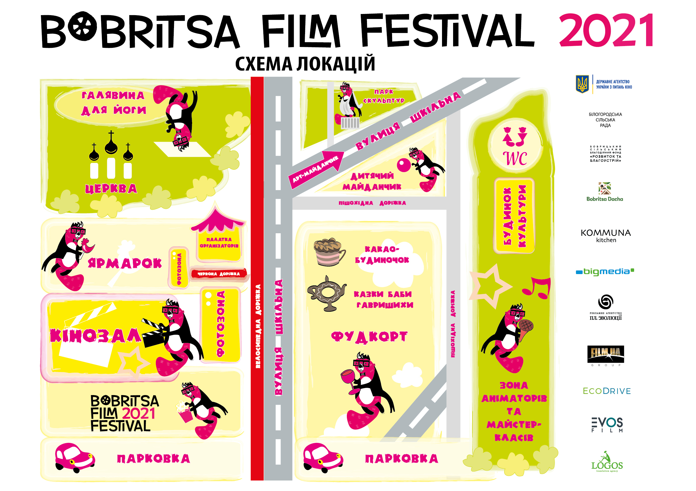 Bobritsa Film Festival - Як доїхати